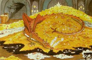 Tolkein’s Smaug: academic, consevationist or cacheologist?
